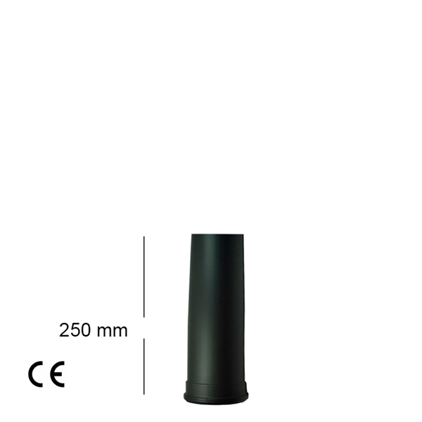 Chimenea tubo de humos Ø 80 mm para estufa de pellets